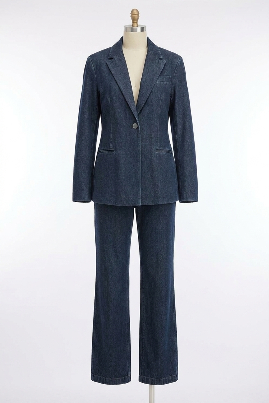 NEW CLOSED slim blazer in dark blue